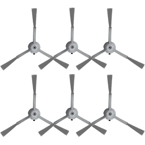 6 pezzi di accessori spazzola laterale per aspirapolvere Eufy L60, L50, L60 Ses, L50 Sa, pezzi di ricambio, pulizia angoli e polvere