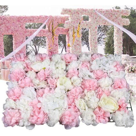 BOMULEZG 40 Pezzi Rose Finte Teste Di Fiori Artificiali Seta Teste Di Rose Fiori Artificiali