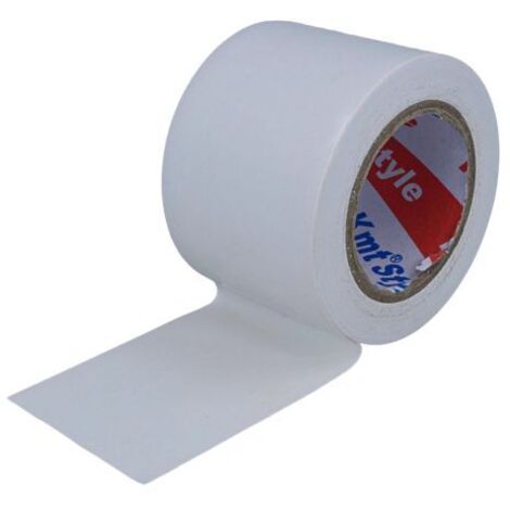 6 Pezzi Nastro Isolante Elettrico Largo in PVC 48mm X 12m Bianco