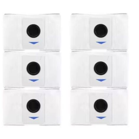 6 pezzi sacco polvere per Deebot T20/T20MAX/T20PRO/X1 OMNI/T10 Omni/Turbo robot aspirapolvere pezzi ricambio