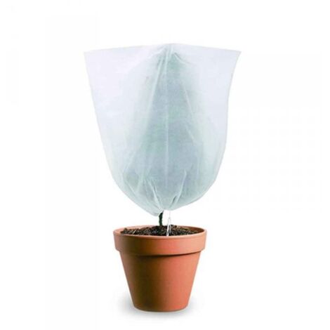 6 Pezzi Telo Protettivo Antigelo in TNT per Piante Resistente e Stabile Ideale per Protezione dal Freddo e Intemperie 80x60cm