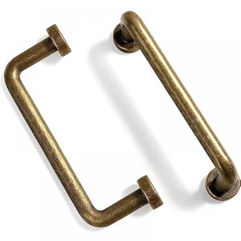 6 piece antique brass kitchen cabinet handles - antique brass kitchen drawer handles kitchen furniture handle 96mm center distance