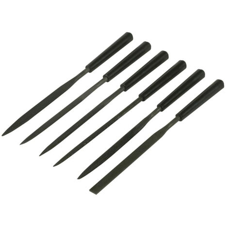 6-Piece Needle File Set  High Carbon Blades 150mm