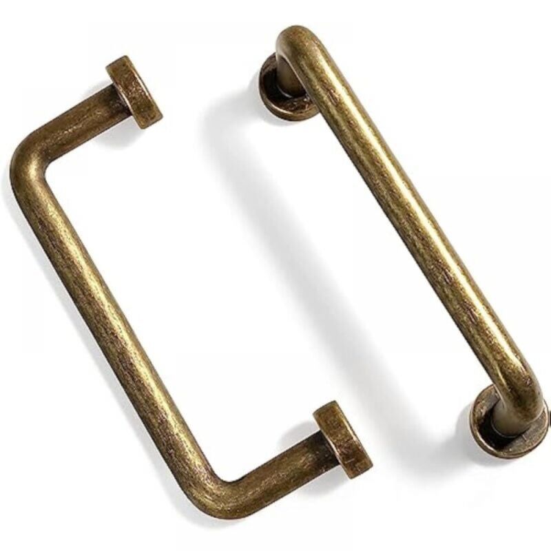 6 pièce poignées de placard de cuisine en laiton antique- poignées de tiroir de cuisine en laiton antique poignee de meuble cuisine entraxe 96mm