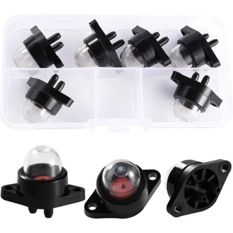 6 Pièces Ampoule Amorçage, Carburateur Pompe À Ampoule D'Amorçage, Bulle D'Huile De Carburateur, Compatible Avec Poulan 530071835 530047213 Scie À Gaz