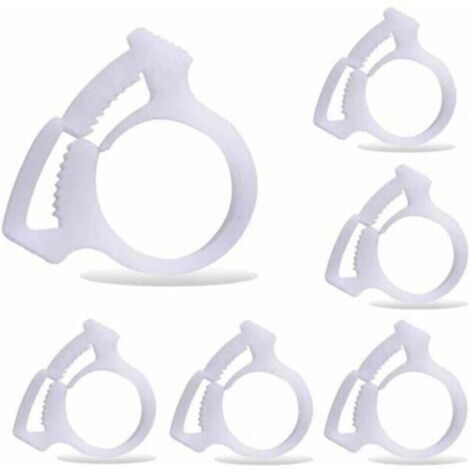 6 pièces B15 pinces de fixation du tuyau de balayage de piscine, convient pour le nettoyeur de piscine Polaris 180 280 360 380 480