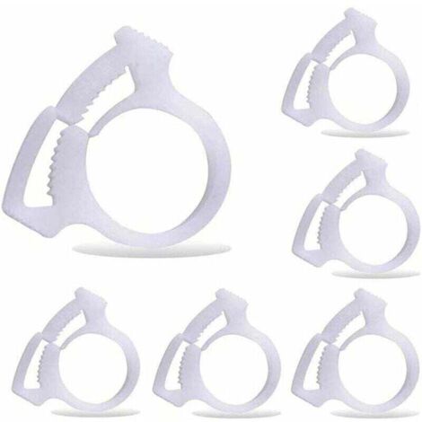 6 pièces B15 pinces de fixation du tuyau de balayage de piscine, convient pour le nettoyeur de piscine Polaris 180 280 360 380 480