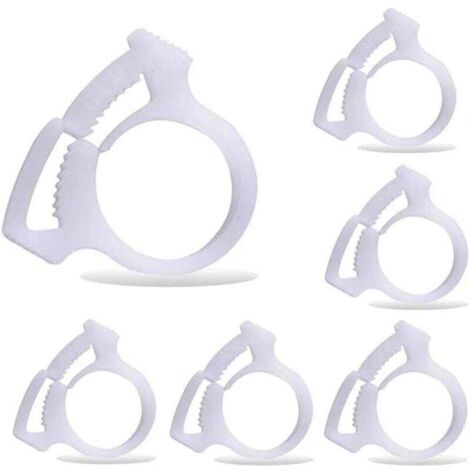 6 pièces B15 pinces de fixation du tuyau de balayage de piscine, convient pour le nettoyeur de piscine Polaris 180 280 360 380 480-