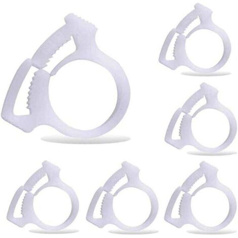 6 pièces B15 pinces de fixation du tuyau de balayage de piscine, convient pour le nettoyeur de piscine Polaris 180 280 360 380 480-