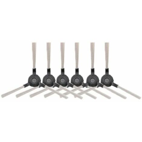 6 Pièces Brosses Latérales Robot Aspirateur Nettoyant Pièces pour Amibot Pure. Pulse et Prime.AMIBOT Prime H2O.AMIBOT Pure H2O.INHHUB