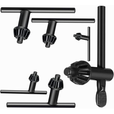 6 Pièces Clé Mandrin Universelle Clés de Mandrin de Perceuse Clés à Mandrin pour 4mm 6mm 10mm 13mm 16mm 20mm