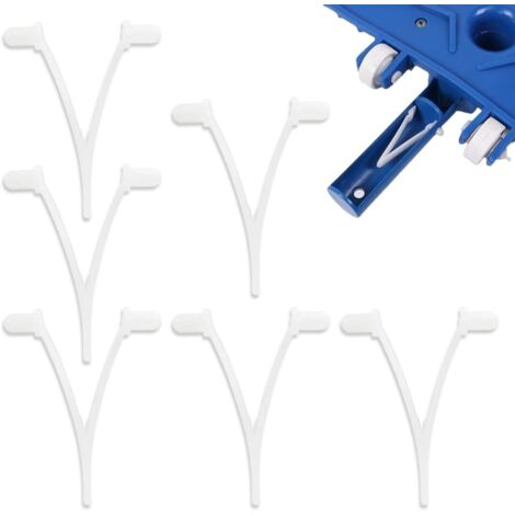 6 Pièces Clip Papillon, Accessoire Piscine, Résine Durable, Pour Skimmer Et Brosse, Entretien Spa