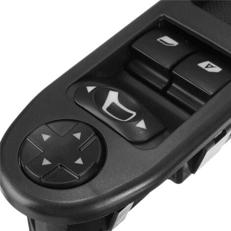 Generic Commande bouton leve vitre électrique conducteur Peugeot 207 à  prix pas cher