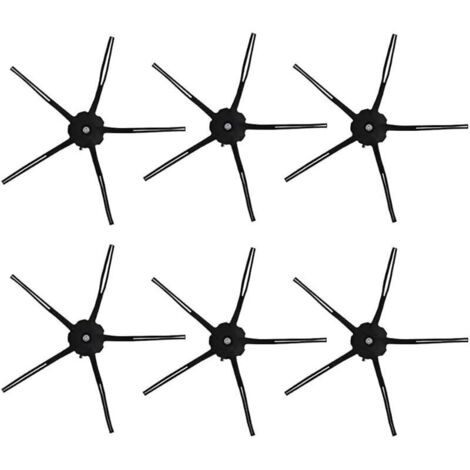 6 Pièces de Rechange brosses latérales pour Roborock S7/ S7 MaxV/ S7 MaxV Ultra/ S7 Pro Ultra/ G10s Pro/ T7s Plus,Brosse latérale