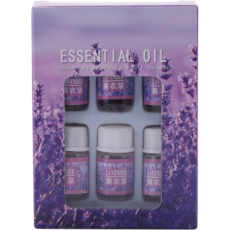 6 pièces d'huile essentielle soluble à l'eau 3ML pour diffuseur, parfum naturel aromathérapie 01