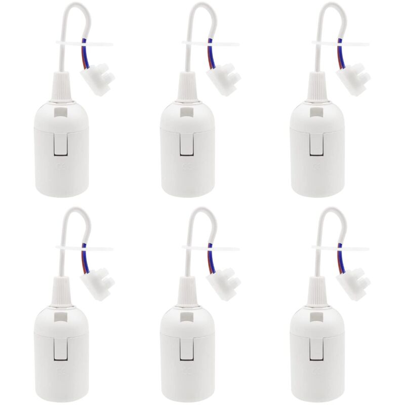 Image of Tinor - 6 Pieces E27 Socket&hellip;