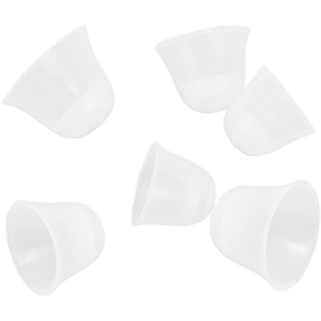 6 pièces embouts de rechange pour aides auditives en silicone souple, confortables et universels - Lot de paires tailles S, M, L