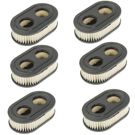 6 pièces filtre à Air pour tondeuse à gazon Briggs et Stratton accessoires de désherbage 798452 593260 5432 5432K