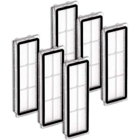 (6 pièces) Filtre HEPA compatible avec X10/S10 Plus/L10S Ultra, remplacement Filtres