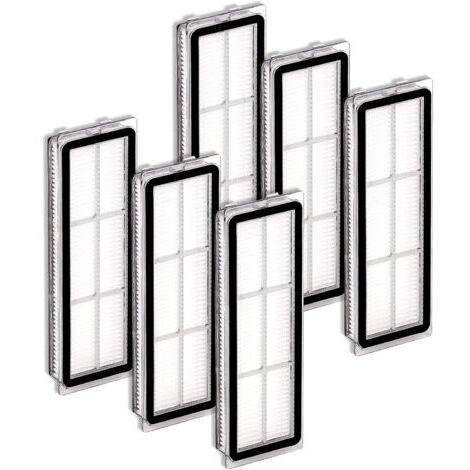 (6 pièces) Filtre HEPA compatible avec X10/S10 Plus/L10S Ultra, remplacement Filtres