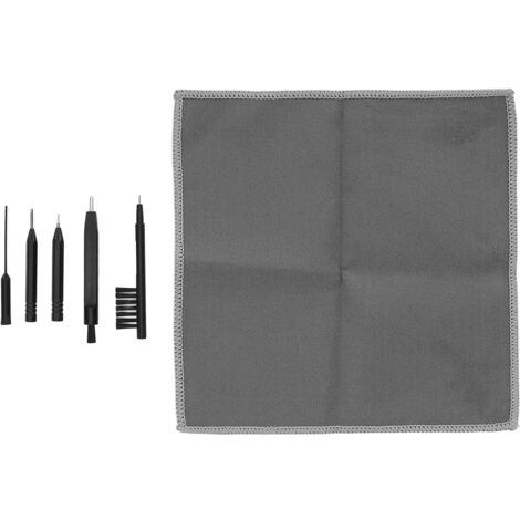 6 pièces Kit de Nettoyage pour Appareils Auditifs avec Aimant, Boucle à Cire et Brosse Multifonction pour Élimination de Cérumen