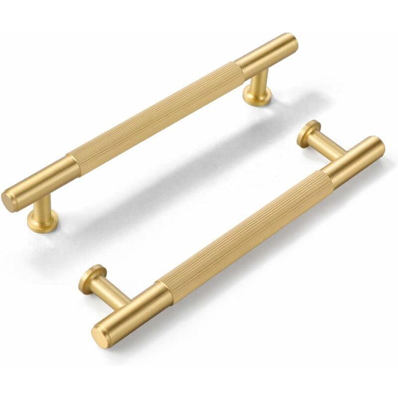 6 pieces modern furniture handles 96 mm cabinet handles with screws door handle for drawer desk wardrobe gold