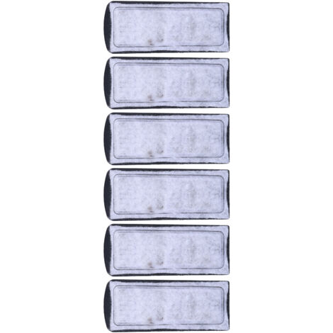 6 Pièces Mousse de Filtre pour Aquarium - Accessoire de Filtration Murale pour Bassin à Poissons