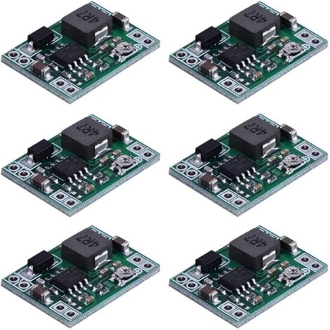 6 pièces MP1584EN convertisseur abaisseur abaisseur réglable DC-DC 4.5-28V à 0.8-20V Module de régulateur de Tension d'alimentation 24V à 12V 9V 5V 3V