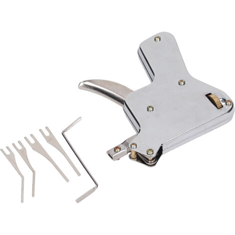 6 Pièces Outils de Crochetage Professionnels en Acier Inoxydable pour Serrures à Goupille - Set d'Entraînement Cadenas Haute Sécurité DIY