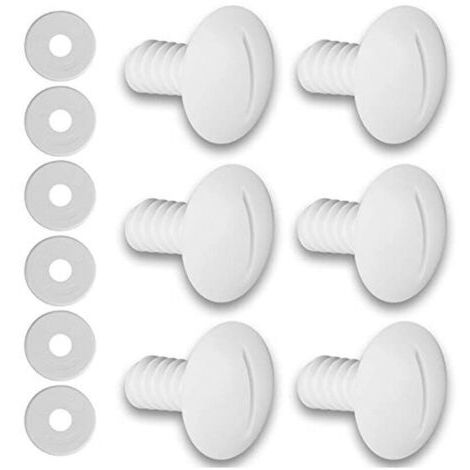 6 pièces polaris C-55 nettoyeur de piscine jeu de vis de moyeu en plastique 180/280 pièces de rechange