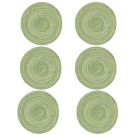 Dessous de plat design en béton vert - ZURI