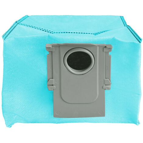 6 pièces Sac à Poussière pour Robot Aspirateur avec Charbon Actif, Compatible G20 Q5 Q7 T8 Plus G10S Pure PRO Bleu, Filtre Anti-Odeurs