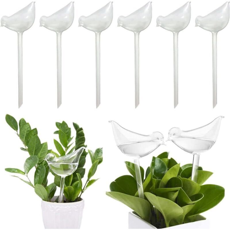 Image of 6 Pieces Self-Watering Glass Bulbs, Automatic&hellip;