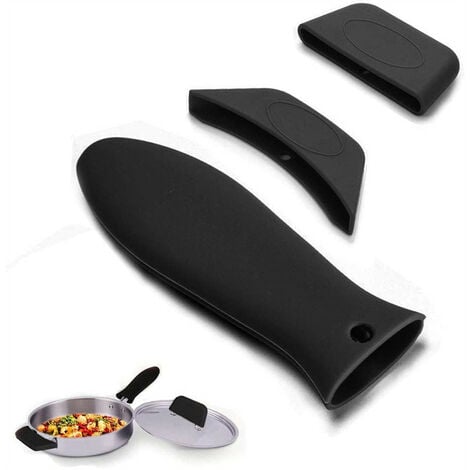 6 Pieces Silicone Handle Holder Silicone Hot Handle Holder Pot