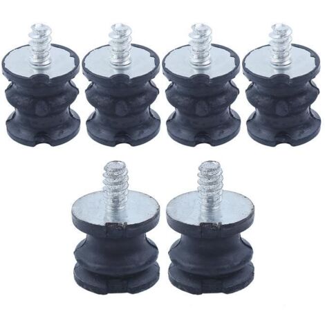 6 pièces supports de tampon d'isolateur pour tronçonneuses Husqvarna 268, 61, 266, 272XP, Jonsered 625, 630, 670 Champ.