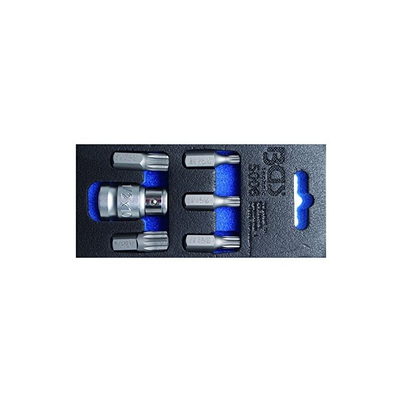 Bgs Technic - 6 pièces tournevis/embouts à 12 pans