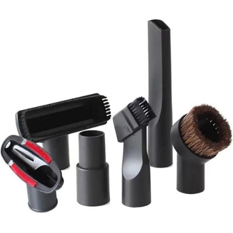 Rapanda - 6 piezas de accesorios para aspiradoras de 32 mm y 35 mm, accesorios universales para aspiradoras, cepillos espaciadores.