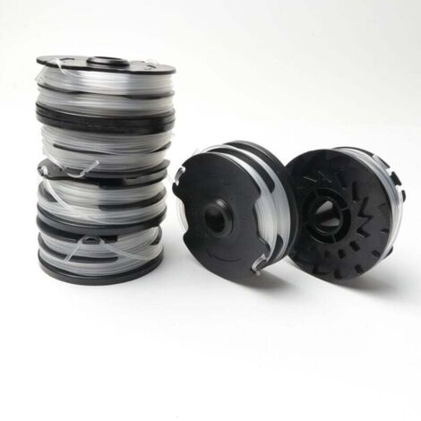 6 piezas de cuerda de siega para accesorios de cortacésped de carrete Parkside PRT 550 A1-B2-C3 TLP-1
