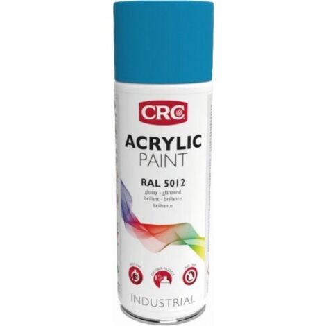 6 Pinturas Acrílicas de Acabado 520ml-400ml Antióxido Azul Claro Ral 501
