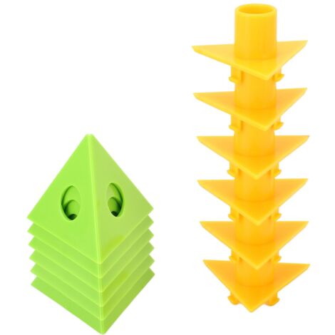 6 Porte-pots de Peinture Amovibles Mini Supports 2 en 1 pour Art Fluide et Matériel Artistique
