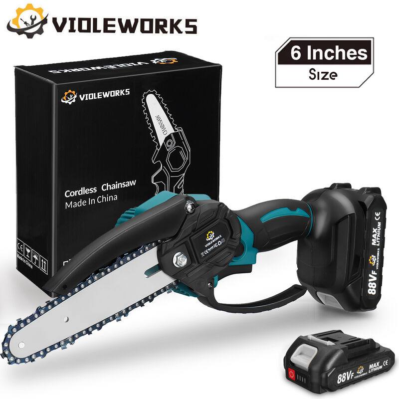 Dmtool - 6 pouces 88VF 1500W scie électrique sans fil scierie électrique à main simple bois scierie