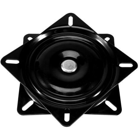 6 pouces siège bateau plaque pivotante bateau pêche marine siège pivotant rotation 360 degrés ajustement universel 15.4x15.4x2