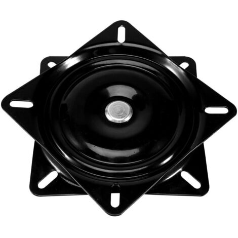 6 pouces siege de bateau plaque pivotante peche marine pivotant rotation 360 degres ajustement universel 15,4 x 2 cm
