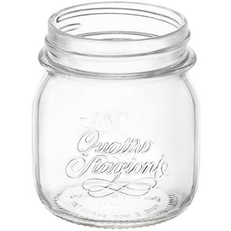 6 PZ BARATTOLO 500 CC BORMIOLI VASO PER CONSERVE TAPPO COMPATIBILE 70 MM