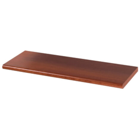 6 pz mensola ciliegio rettangolare ripiano in legno mensole 80x20x1,8 cm