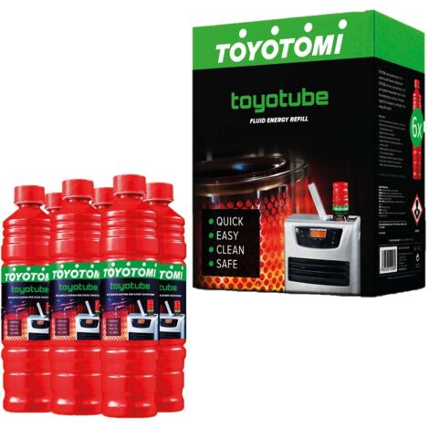 6 PZ TANICHE DI COMBUSTIBILE TOYOTUBE MONOUSO CON FILTRO 8.4LT