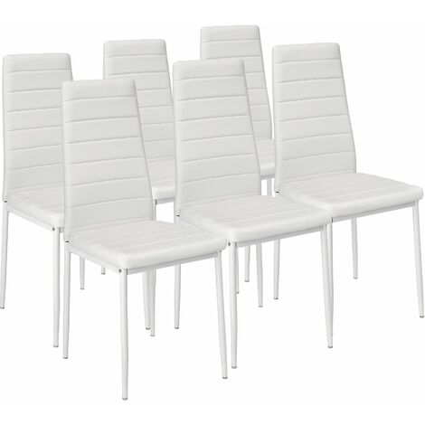 6 sedie da sala da pranzo in pelle sintetica - sedie moderne, sedie sala da pranzo, sedie da pranzo