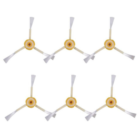 6 set 3 gioco accessori ricambio spazzola laterale rinforzata per pezzi aspirapolvere serie 800 e 900