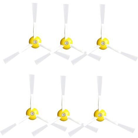 6 spazzole laterali di ricambio compatibili con iRobot Roomba serie 900, 800, 700 e 600 960 980 985 860 870 877 880 890 891 895 805 761 770 780 7