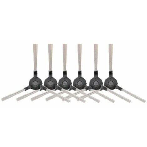 6 spazzole laterali per robot aspirapolvere, ricambi per Amibot Pure, Pulse e Prime, AMIBOT Prime H2O, AMIBOT Pure H2O